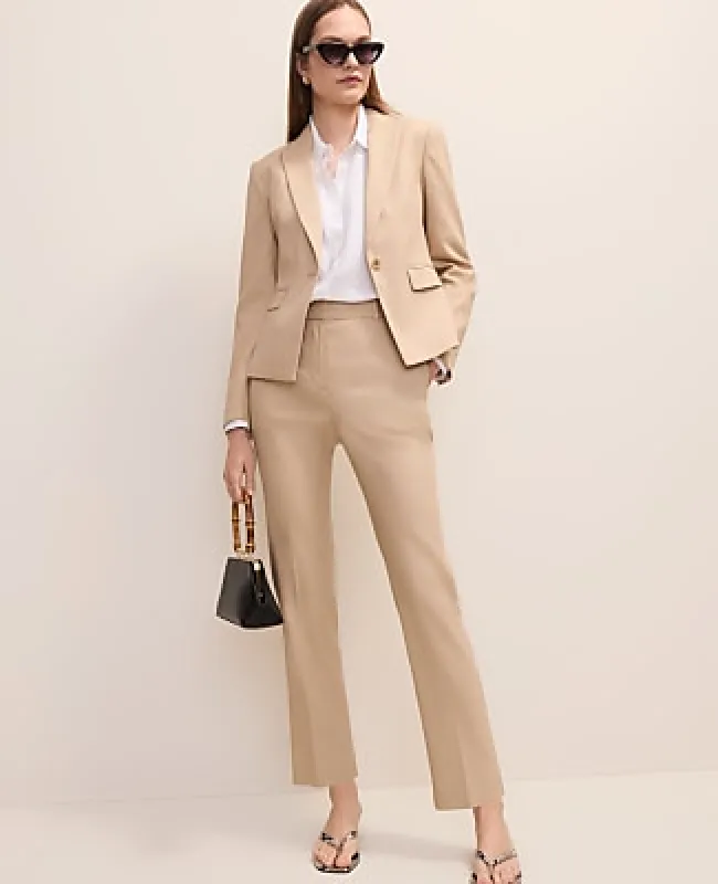 Ann Taylor The Everyday Ankle Pant in Linen Blend made by Ann Taylor
