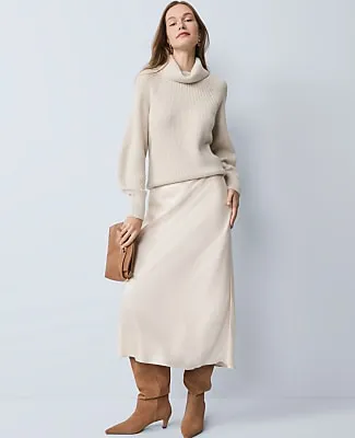 Ann Taylor Ribbed Turtleneck Sweater sold by Ann Taylor product image thumbnail 3