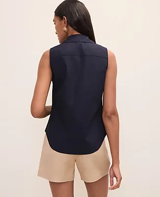 Ann Taylor Sleeveless Essential Shirt sold by Ann Taylor product image thumbnail 2