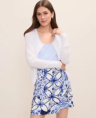 Ann Taylor Scoop Neck Cardigan sold by Ann Taylor product image thumbnail 3