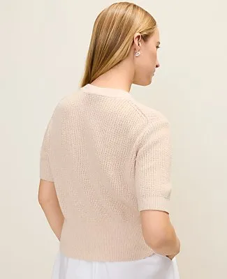 Ann Taylor Elbow Sleeve Cardigan sold by Ann Taylor product image thumbnail 2