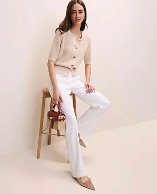 Ann Taylor Elbow Sleeve Cardigan sold by Ann Taylor product image thumbnail 3