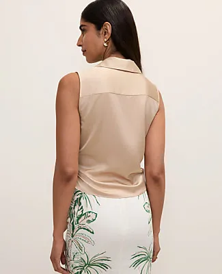 Ann Taylor Tie Waist Blouse sold by Ann Taylor product image thumbnail 2