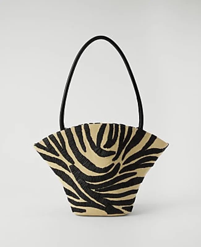 Ann Taylor Zebra Print Tote made by Ann Taylor