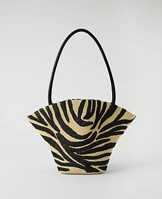 Ann Taylor Zebra Print Tote sold by Ann Taylor