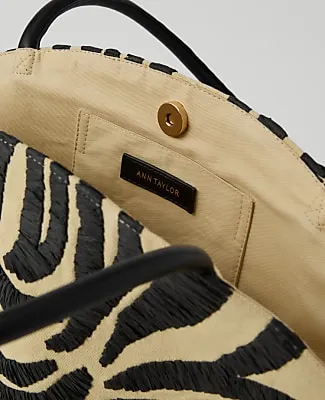 Ann Taylor Zebra Print Tote sold by Ann Taylor product image thumbnail 2
