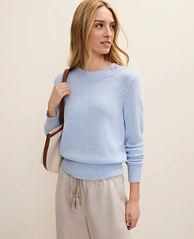 Ann Taylor Weekend Crew Neck Sweater made by Ann Taylor