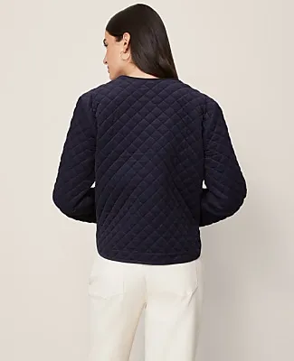 Ann Taylor Weekend Quilted Jacket sold by Ann Taylor product image thumbnail 2