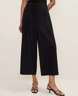 Ann Taylor The Pintucked Culotte Pant sold by Ann Taylor product image thumbnail 2