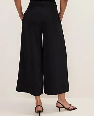 Ann Taylor The Pintucked Culotte Pant sold by Ann Taylor product image thumbnail 3