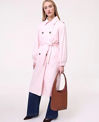 Ann Taylor Petite Weekend Hooded Trench Coat sold by Ann Taylor product image thumbnail 3