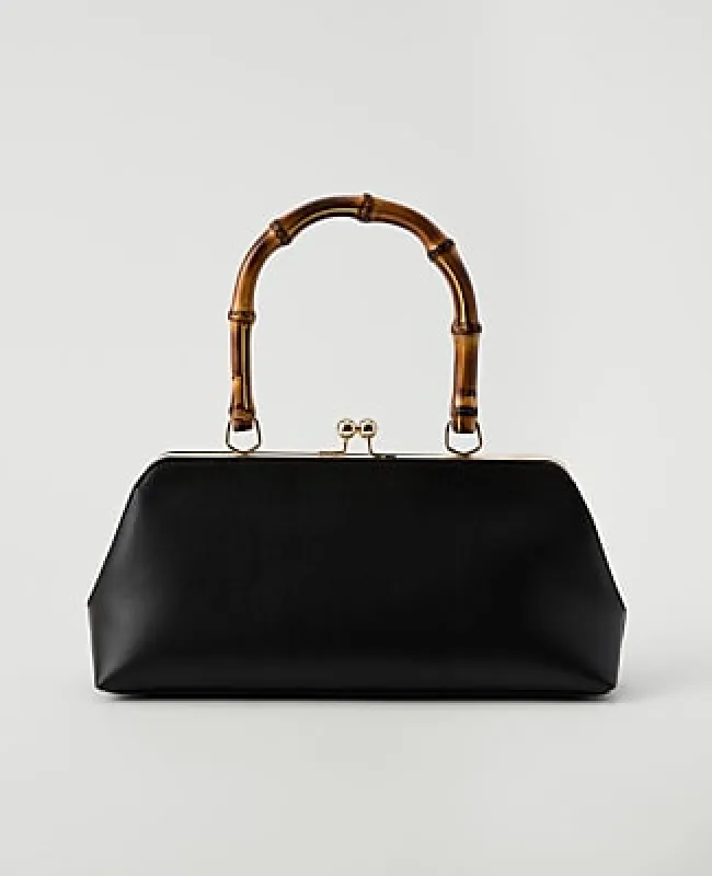 Ann Taylor Bamboo Top Handle Bag made by Ann Taylor