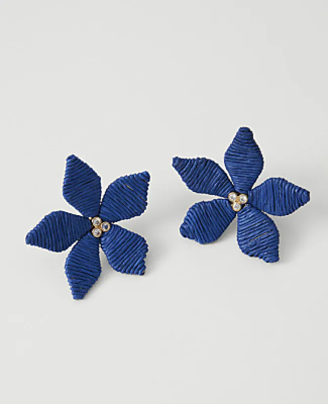Ann Taylor Threaded Flower Stud Earrings made by Ann Taylor