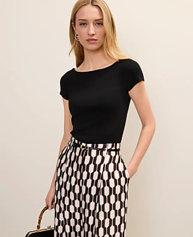 Ann Taylor Petite Boatneck Sweater made by Ann Taylor