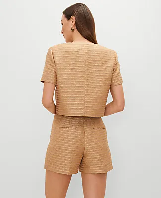 Ann Taylor Metallic Tweed Jacket sold by Ann Taylor product image thumbnail 2