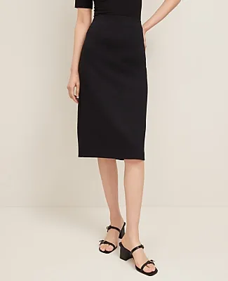 Ann Taylor Ponte Pencil Skirt sold by Ann Taylor product image thumbnail 2
