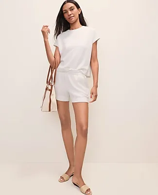 Ann Taylor Weekend Relaxed Short in CloudPlush sold by Ann Taylor