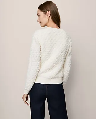 Ann Taylor Petite Tweed Cardigan sold by Ann Taylor product image thumbnail 2
