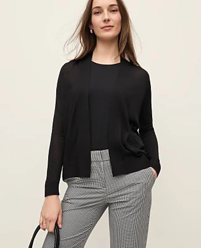 Ann Taylor Essential Open Cardigan made by Ann Taylor