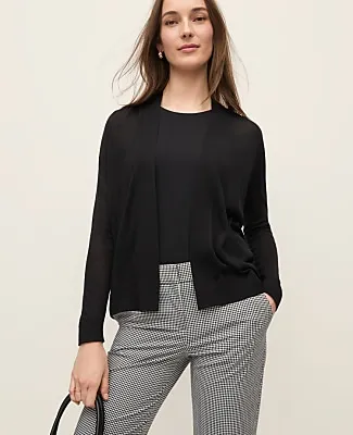 Ann Taylor Essential Open Cardigan sold by Ann Taylor
