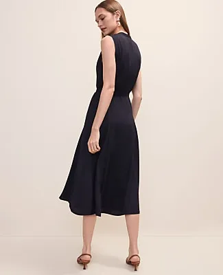 Ann Taylor Belted Flare Dress sold by Ann Taylor product image thumbnail 2