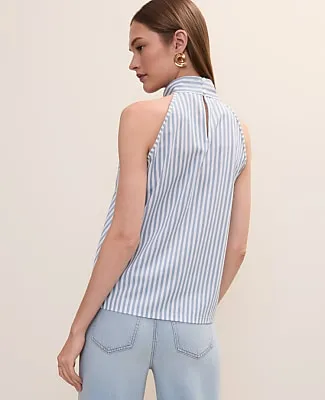 Ann Taylor Striped Halter Top sold by Ann Taylor product image thumbnail 2