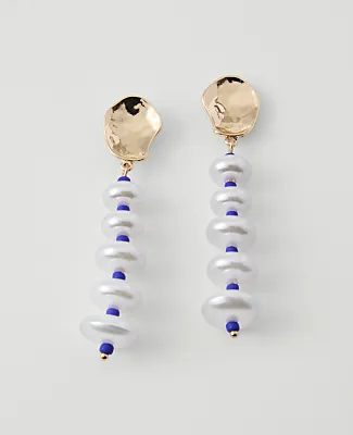 Ann Taylor Pearl Drop Earrings sold by Ann Taylor