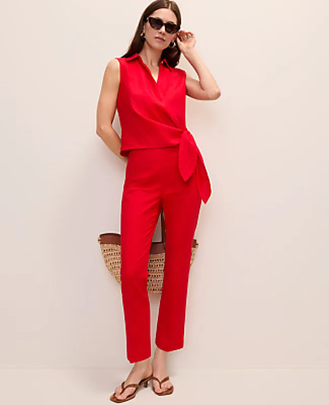Ann Taylor The Petite Slim Kick Capri made by Ann Taylor