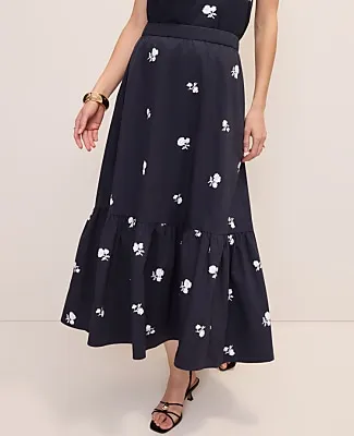Ann Taylor Sequin Embellished Maxi Skirt sold by Ann Taylor product image thumbnail 2