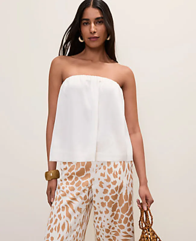 Ann Taylor Strapless Top in Satin made by Ann Taylor