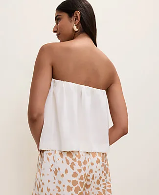 Ann Taylor Strapless Top in Satin sold by Ann Taylor product image thumbnail 2