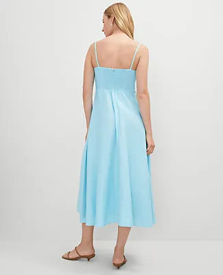 Ann Taylor Linen Blend Midi Dress sold by Ann Taylor product image thumbnail 2
