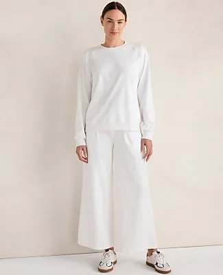 Ann Taylor Haven Well Within Organic Cotton Interlock Everyday Sweatshirt sold by Ann Taylor product image thumbnail 3