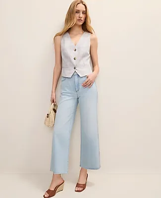 Ann Taylor The Petite Tailored Vest in Plaid sold by Ann Taylor product image thumbnail 3