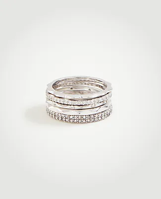 Ann Taylor Stackable Ring Set sold by Ann Taylor