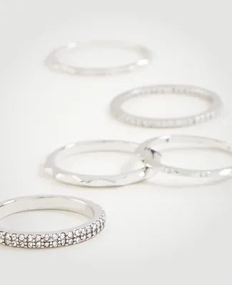 Ann Taylor Stackable Ring Set sold by Ann Taylor product image thumbnail 2