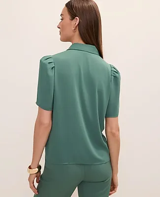 Ann Taylor Petite Button Down Shirt sold by Ann Taylor product image thumbnail 2