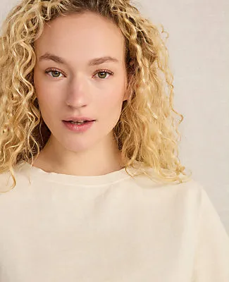 Ann Taylor Haven Well Within Garment-Dyed Organic Cotton Jersey Knit Tee sold by Ann Taylor product image thumbnail 2