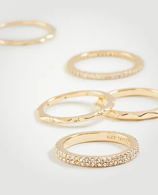 Ann Taylor Stackable Ring Set sold by Ann Taylor product image thumbnail 2