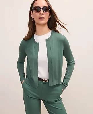 Ann Taylor Open Crop Cardigan sold by Ann Taylor
