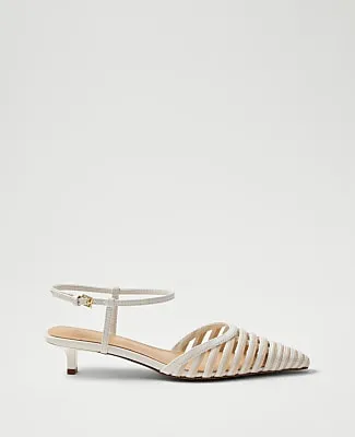 Ann Taylor Kitten Heel Pump sold by Ann Taylor