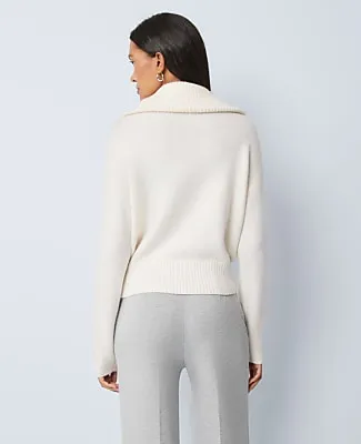 Ann Taylor Weekend Half-Zip Sweater sold by Ann Taylor product image thumbnail 2