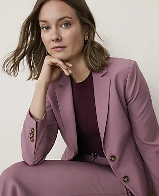 Ann Taylor The Greenwich Blazer in Bi-Stretch sold by Ann Taylor product image thumbnail 3