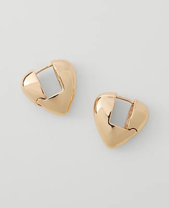 Ann Taylor Heart Drop Earrings made by Ann Taylor