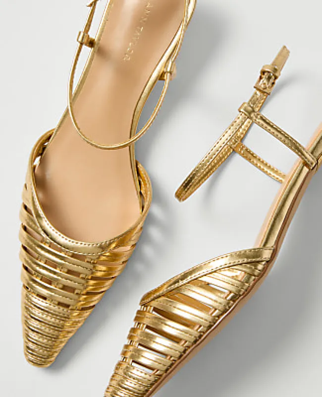 Ann Taylor Kitten Heel Pump made by Ann Taylor