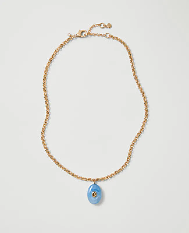 Ann Taylor Stone Pendant Necklace made by Ann Taylor