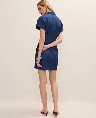 Ann Taylor Weekend Shirtdress in Chambray sold by Ann Taylor product image thumbnail 2