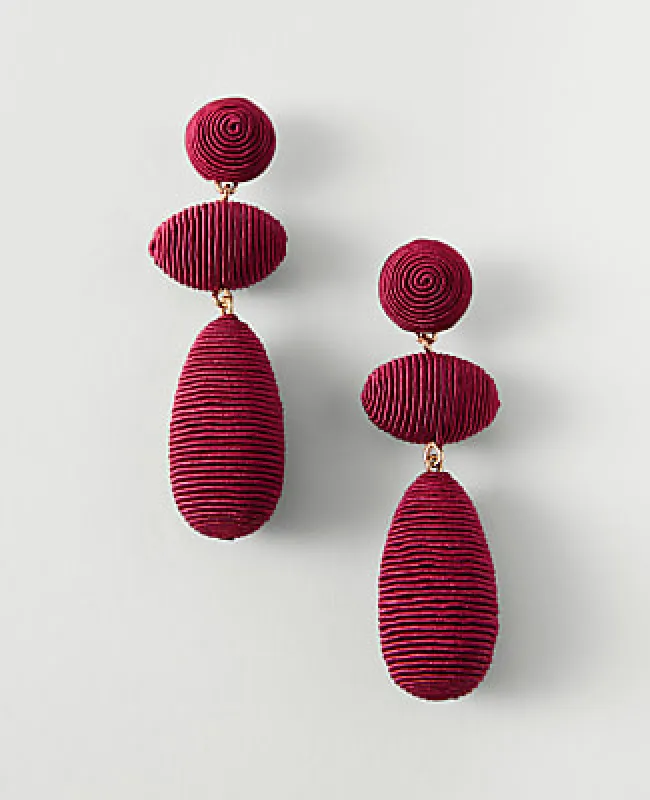 Ann Taylor Threaded Drop Earrings made by Ann Taylor