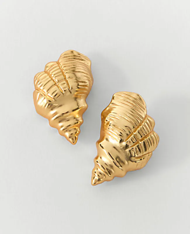 Ann Taylor Shell Stud Earrings made by Ann Taylor