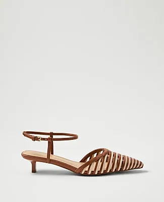 Ann Taylor Kitten Heel Pump sold by Ann Taylor